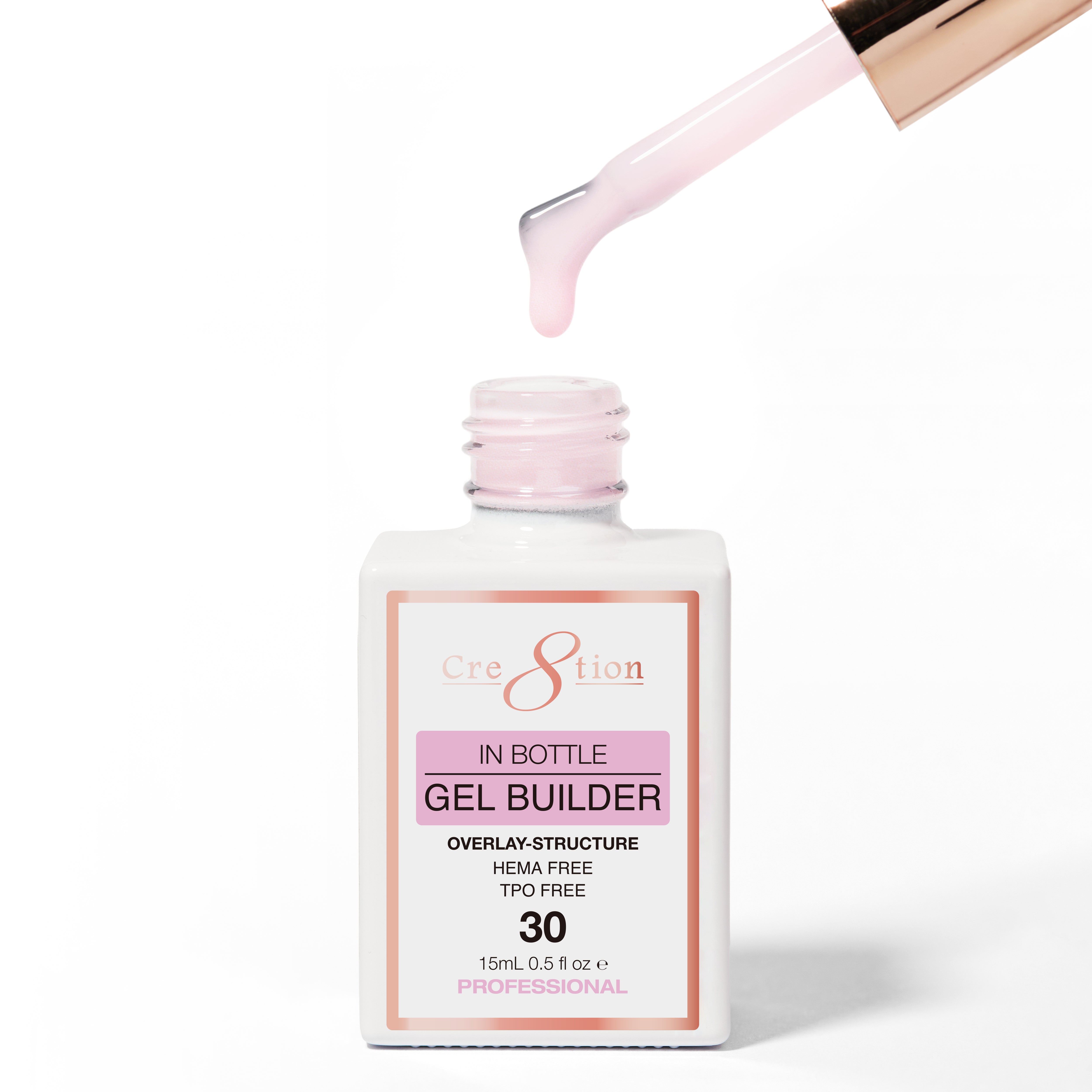 Cre8tion Gel Collection - Overlay/ Brush on Builder 0.5oz 30 Always Daydreaming