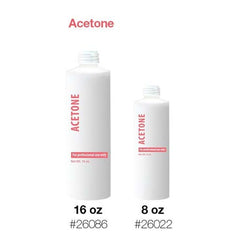 Cre8tion Plastic Bottle "Acetone" EMPTY - Related Liquid non Cap