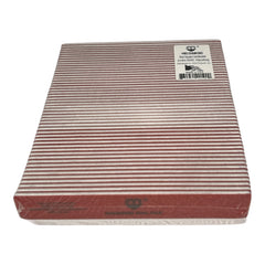 HNS DIAMOND NAIL FILES Red Square Sanitizable Jump 80/80 IN bag 50pcs