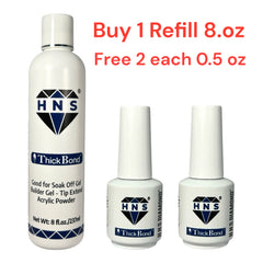 HNS DIAMOND THICKBOND 8 OZ BUY 1 FREE 2EACH O.5OZ