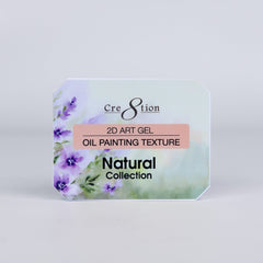 Cre8tion Nail 2D Canvas Painting Gel Palette - Natural Collection