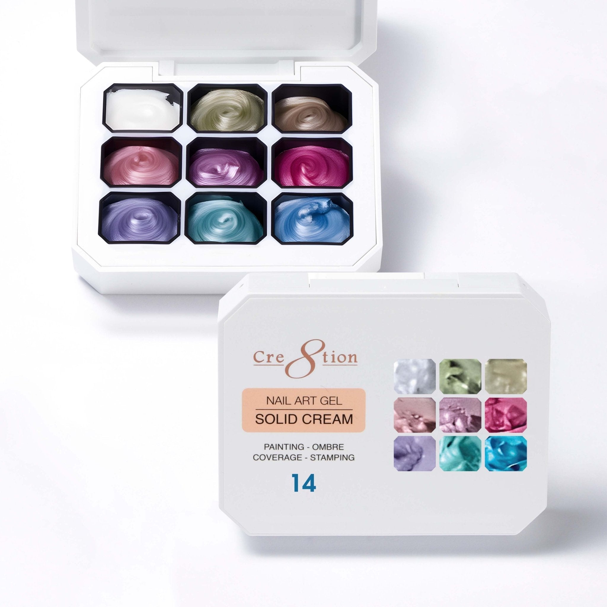 Cre8tion Nail Art Gel - Solid Cream - 14