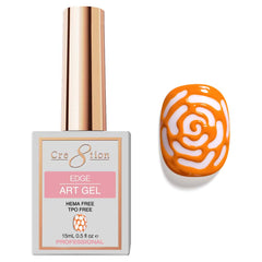 Cre8tion The Edge Art Gel Orange 0.5oz