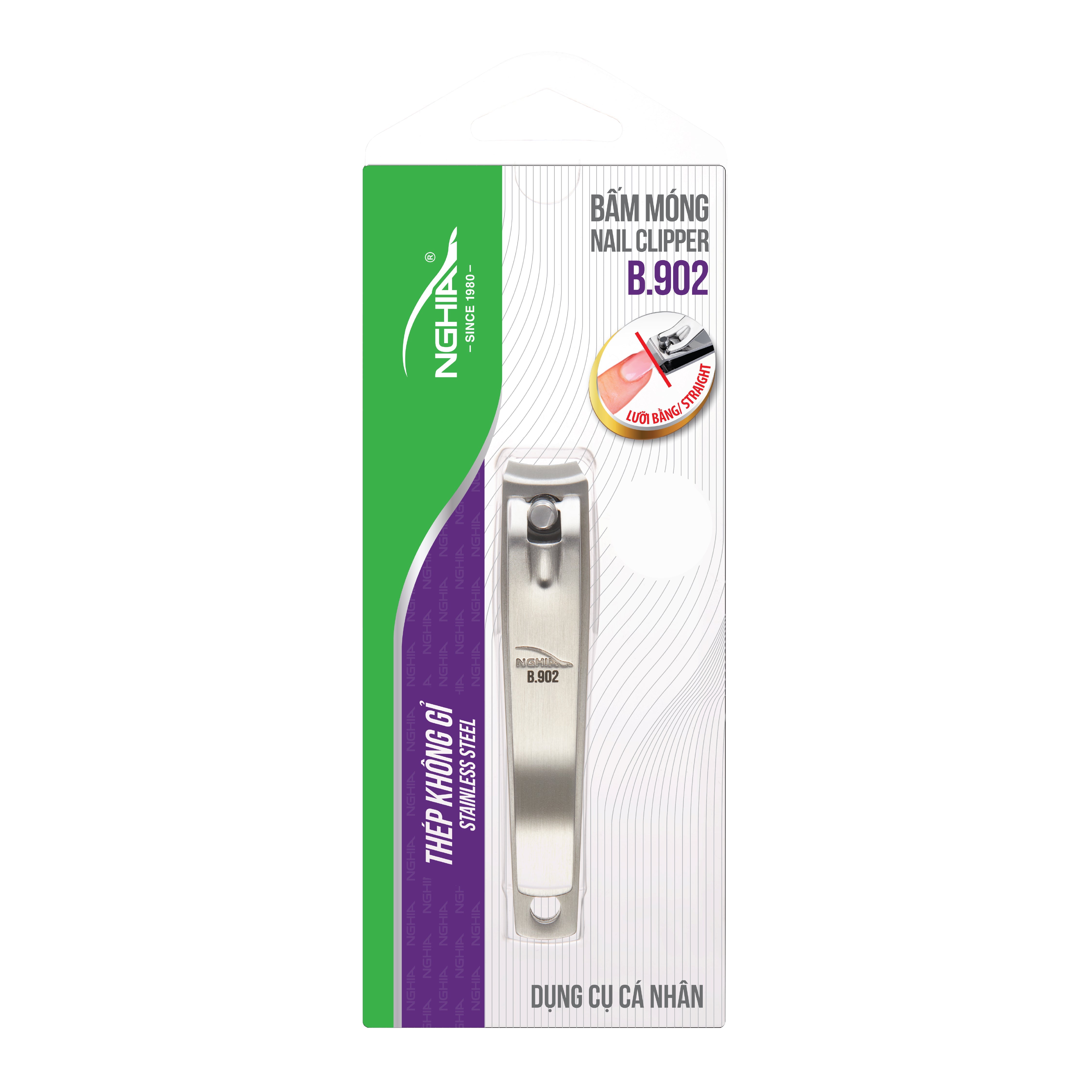 NGHIA EXPORT Cuticle Scissors - KD-707 (Stainless Steel)