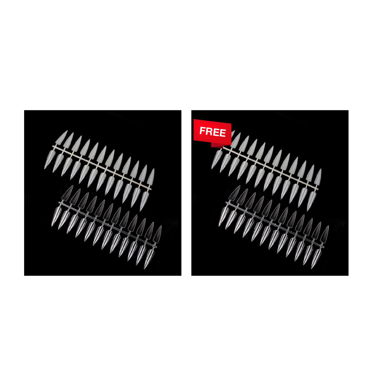 Cre8tion Stiletto Tip Tree 10pcs/bag - Buy 1 Get 1 Free