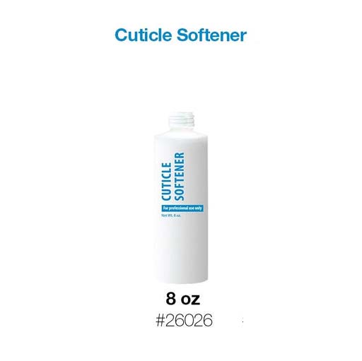 Cre8tion Plastic Bottle "Cuticle Softener" 8oz EMPTY - Related Liquid non Cap