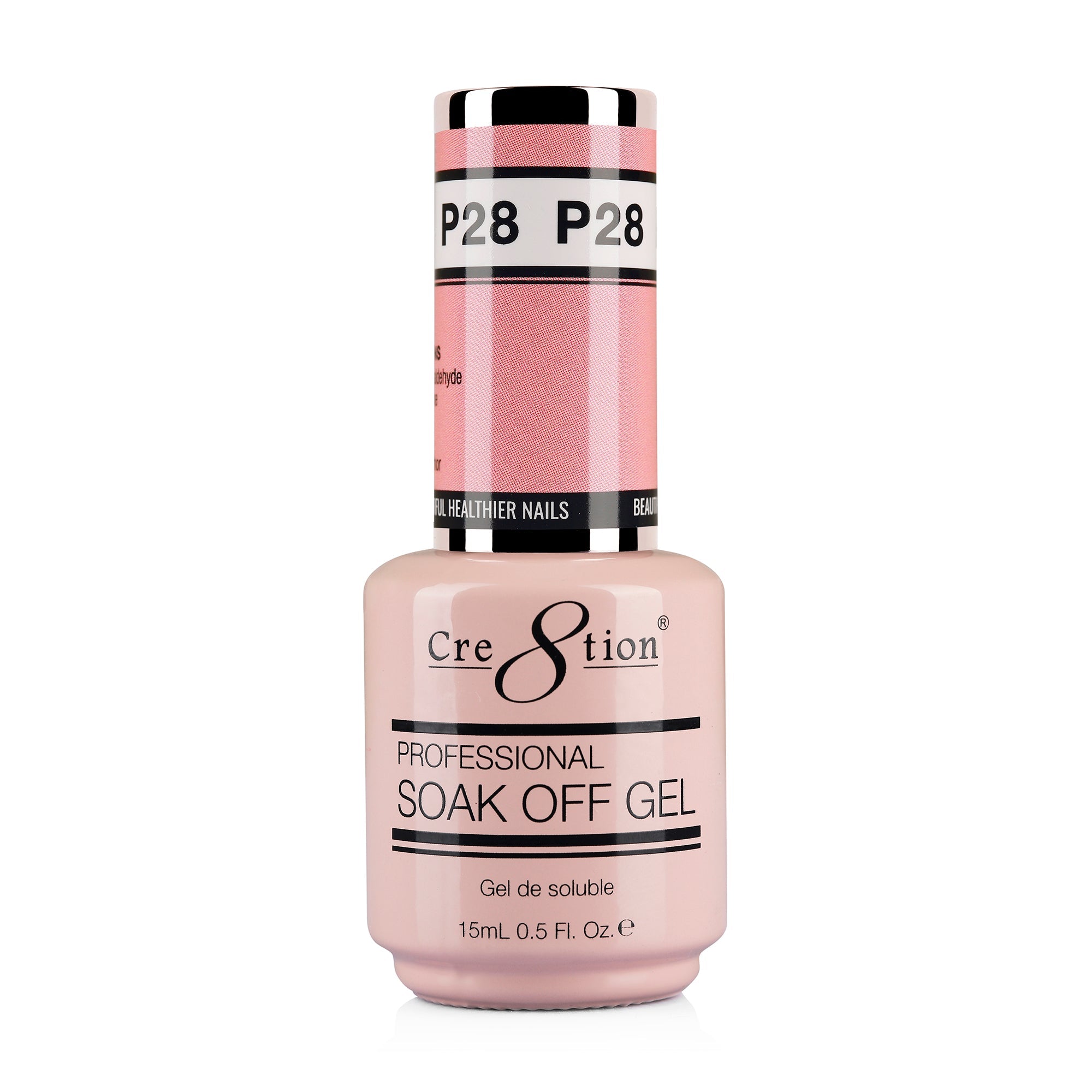 Cre8tion Gel - French Collection 0.5oz - P28 Pink