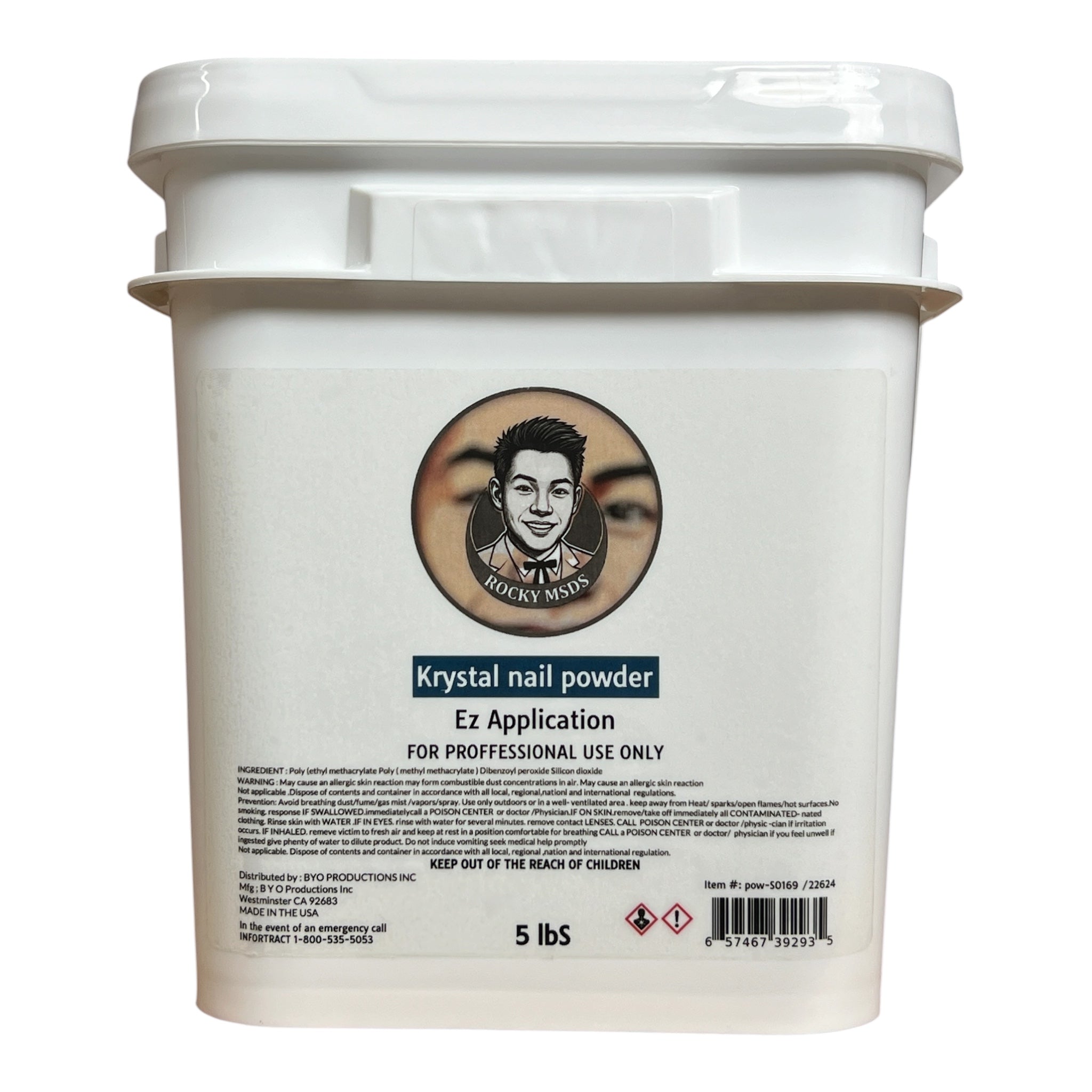 Rocky MSDS Krystal Nail Powder 5lbs