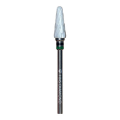 HNS DIAMOND NAIL DRILL BIT 3/32  WHITE FLAME CERAMIC 5IN1